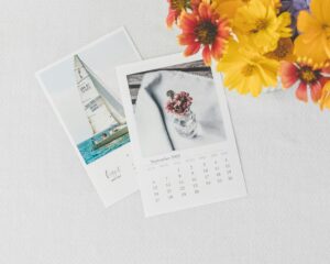 Calendario con fotos personalizado