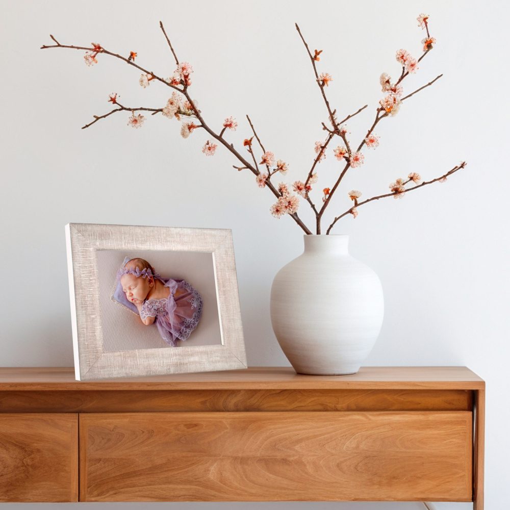 mock up empty modern interior with white wall, wood and wooden shelves
