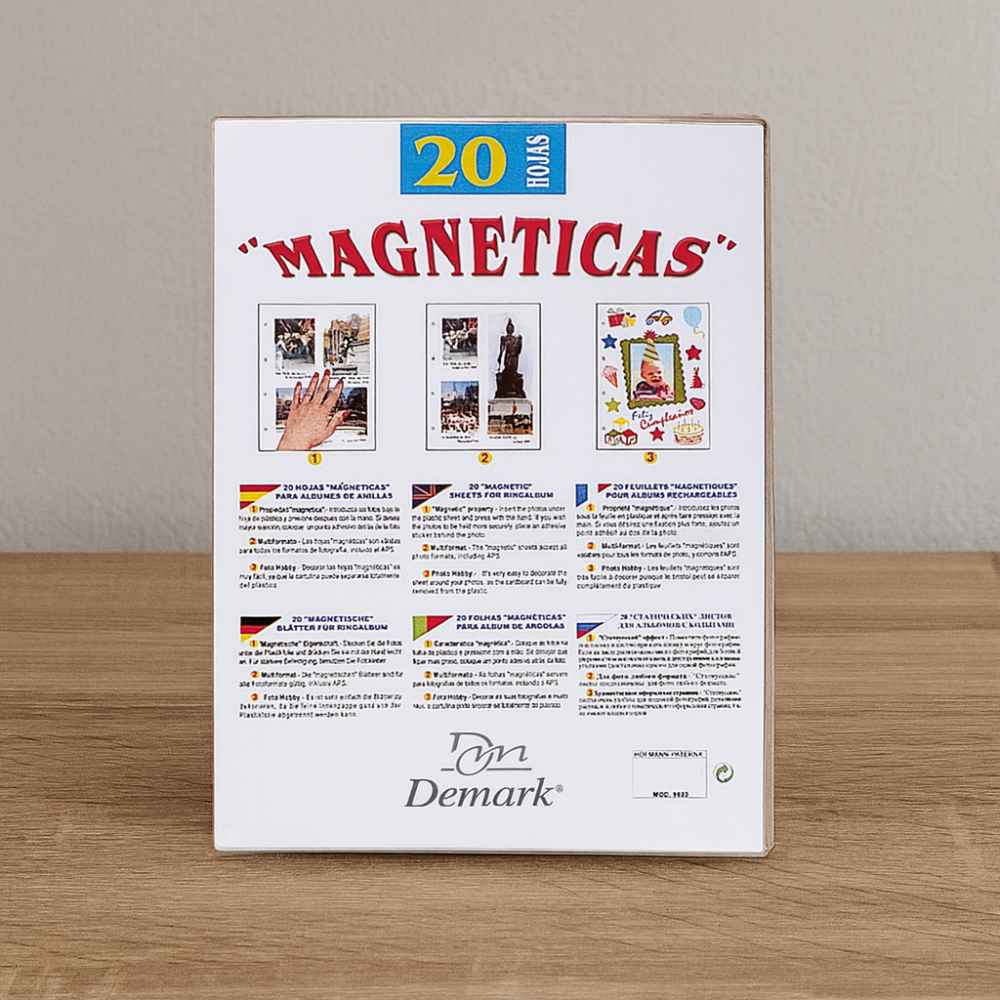 Hojas Magnéticas blancas 9820